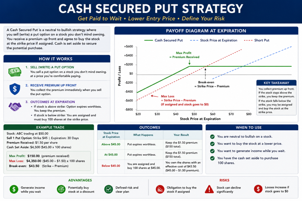 cash secured put